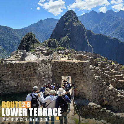 Lower Terrace Route 2-B | Machu Picchu