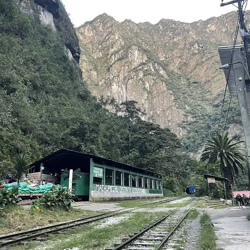 Puente Ruinas - Machu Picchu